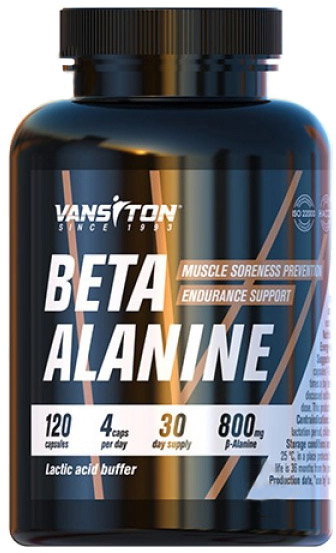 Аминокислота Vansiton Beta-Alanine 100 г 120 капс. 