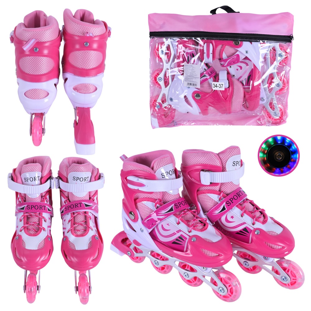 Роликовые коньки Shantou M RL25505 р. 34-37 в ассортименте