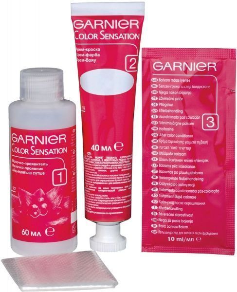 Крем-фарба для волосся Garnier Color Sensation з перламутром і квітковим маслом 9.02 сяючий опал 40 мл