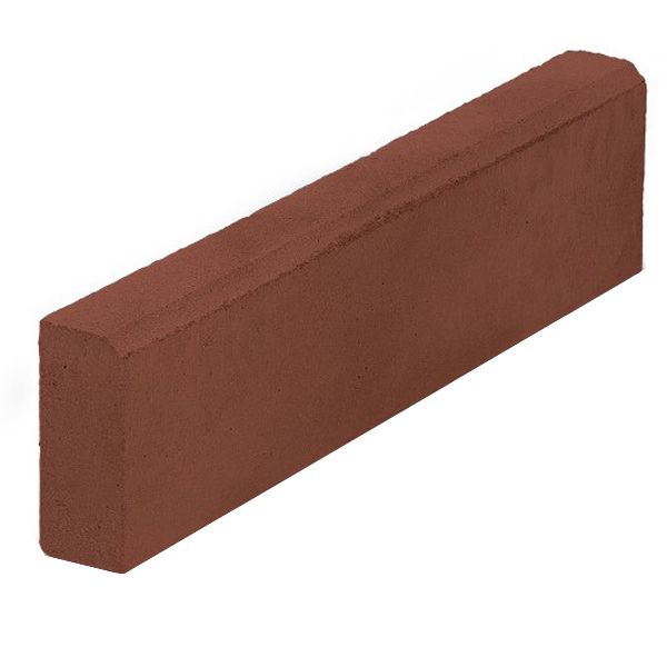 Бордюр тротуарний 1000x200x80 мм вишня