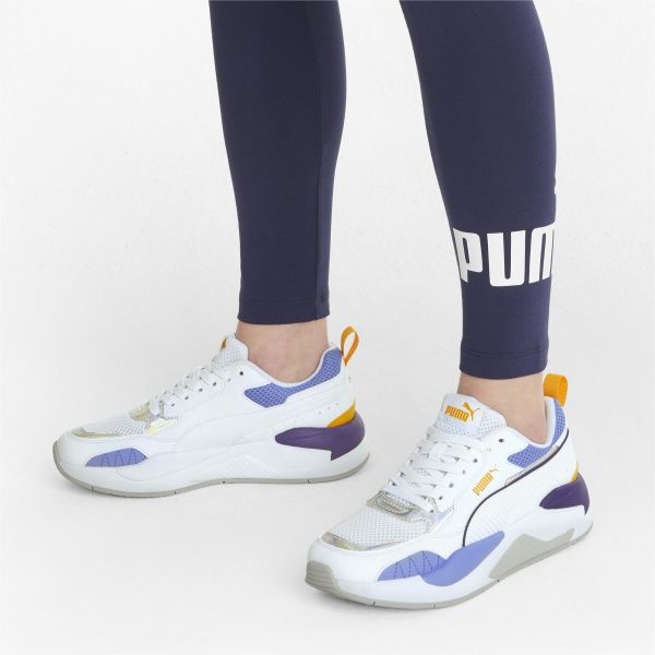 Кросівки Puma X-Ray? Square Iri Wmn s 37596502 р.UK 4,5 біло-жовтий