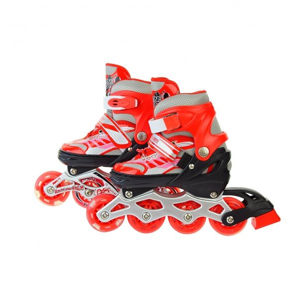 Роликові ковзани Shantou SC190151, зі світлом, 3 кольори р. 28-31 в асортименті