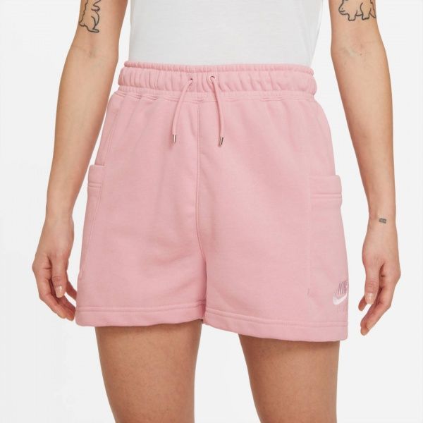 Шорты Nike W NSW AIR SHORT FLC HR DC5298-630 р. S светло-розовый