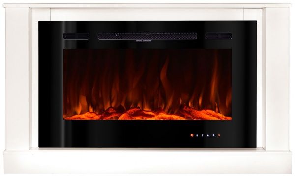 Камінокомплект ART FLAME Бернард міні & Аделі (білий)