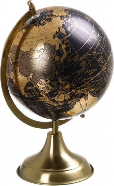 Глобус декоративный золотой 33 см A54910210