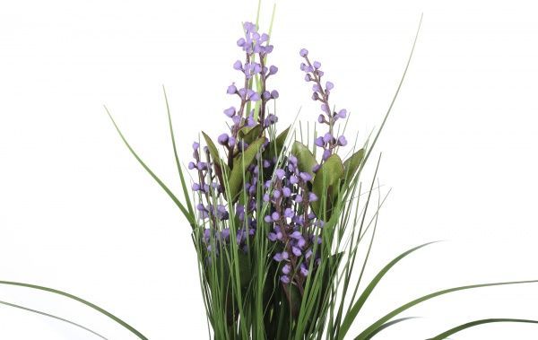 Камыш искусственный с цветами 50 см