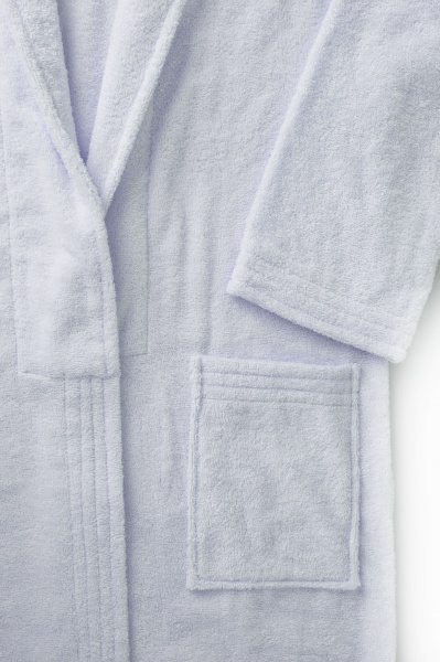 Халат махровый Saffran универсальный 16/1 р. XL белый УХ000003874