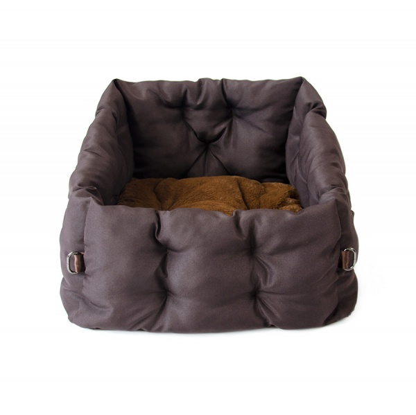 Лежак-автокресло 10 центів для Джека 3в1 коричневый