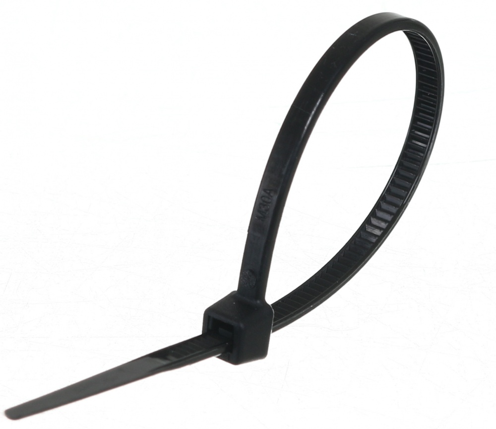 Стяжка для кабелю HausMark 2,5х100 мм 100 шт. чорний