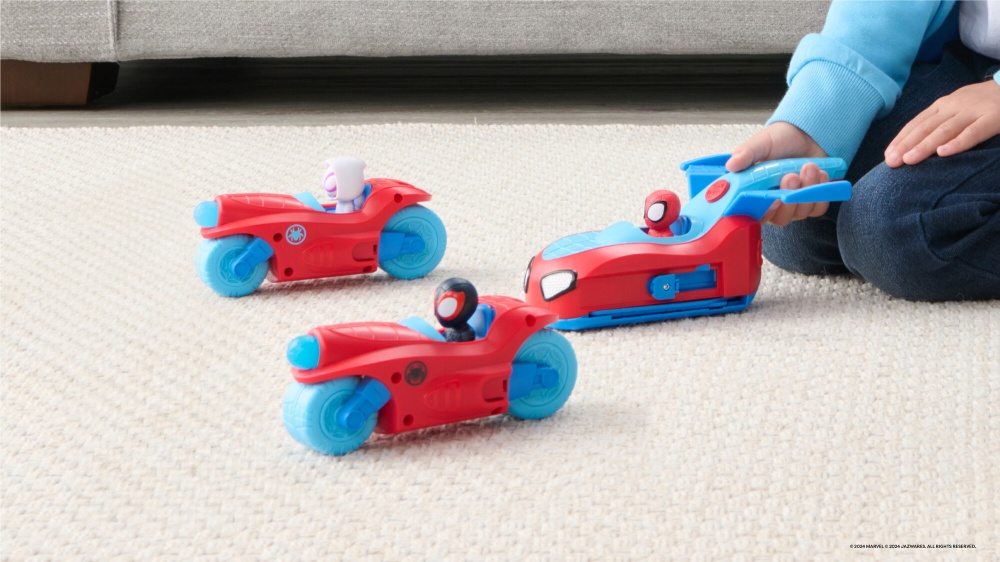 Игрушечный набор Spidey Deluxe Feature Vehicle (Spidey Team Split Racer) SNF0271