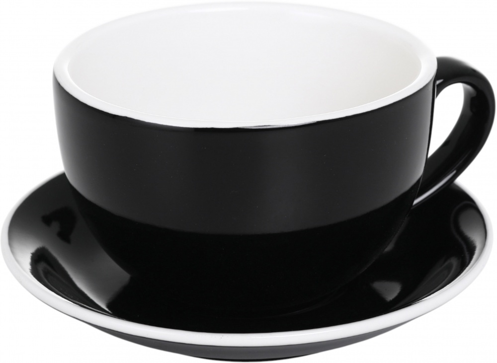 Чашка для капучино Origami Horeca Barista 340 мл чорна