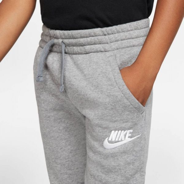 Штани Nike B NSW CLUB FLC JOGGER PANT CI2911-091 р. S світло-сірий