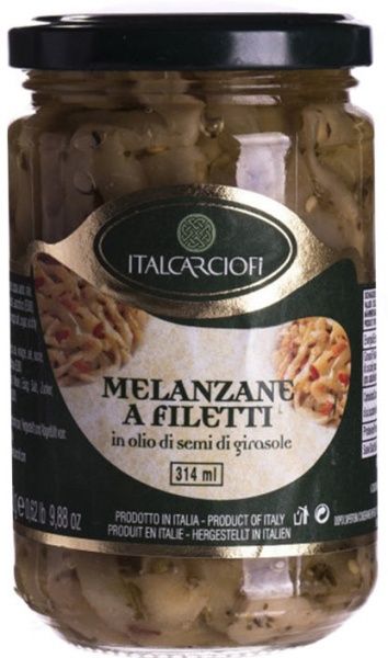 БаклажаныITALCARCIOFI в масле 314 мл