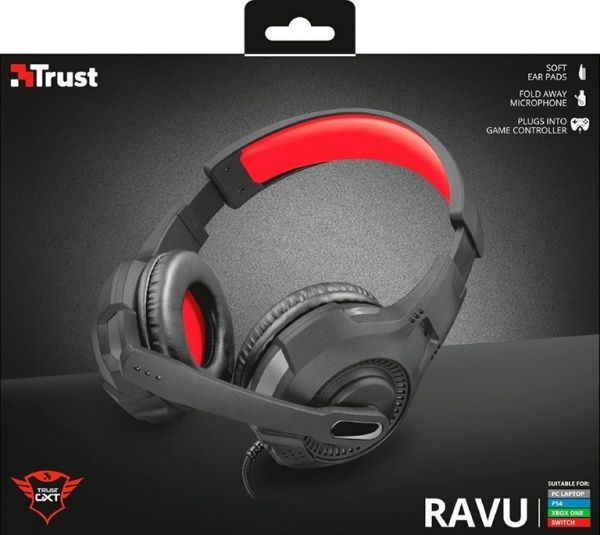 Гарнітура Trust GXT 307 RAVU HEADSET (22450) black 