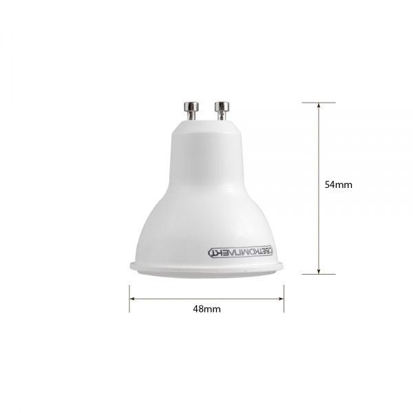 Лампа светодиодная Светкомплект 3 шт./уп. 6 Вт MR16 матовая GU10 220 В 4500 К 