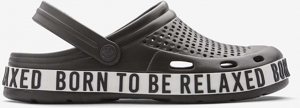 Сабо Coqui 6403 Black/White р.EUR 45 темно-серый