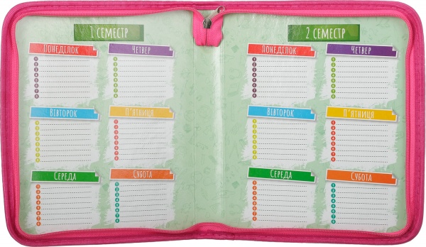 Папка для тетрадей Fox граффити B5 на молнии