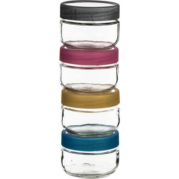Набор баночек Quartet 4 шт