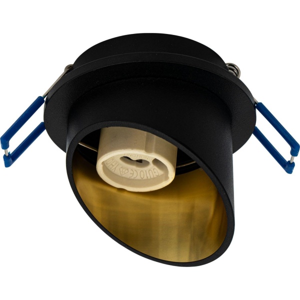 Светильник точечный Berger 40 Вт GU10 черный 3017-DL-1 Black 