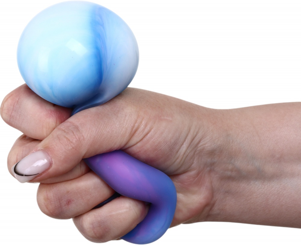 Игрушка-антистресс PIXIE красочный мяч 86 г 65 мм в ассорт. CKS-10741