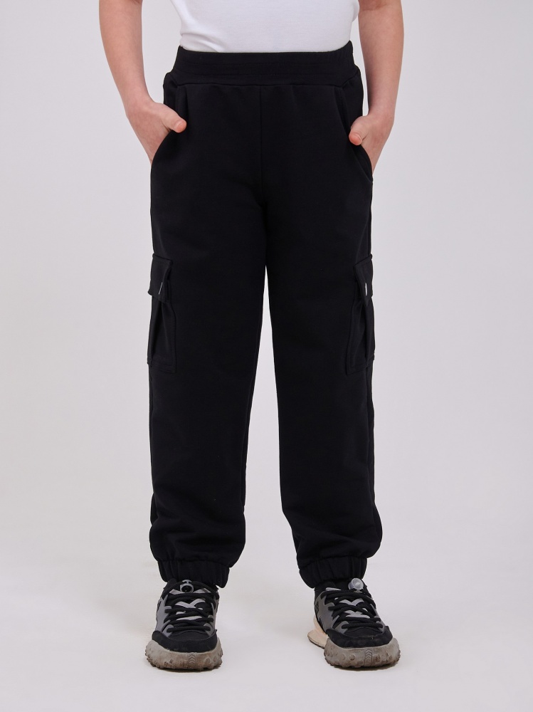 Брюки школьные Smil 115661 р.122 черный