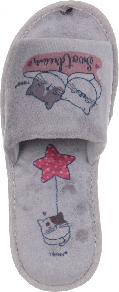 Тапочки детские Twins меховые р.34-35 в ассортименте 5630