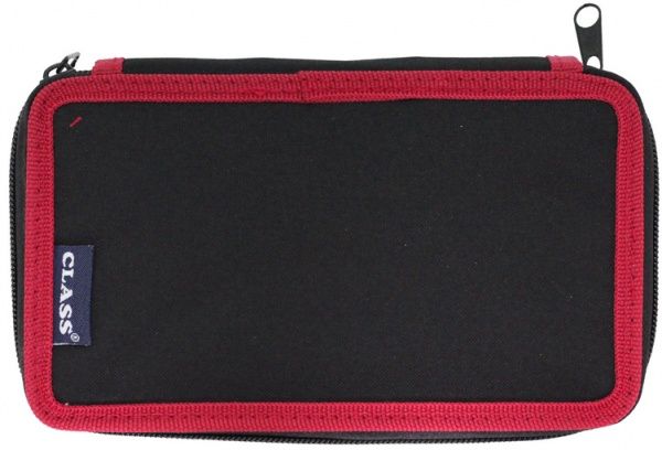 Пенал 2-ярусный Mars 99507 CLASS красный с черным