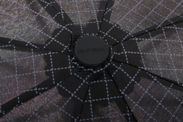 Парасолька Абстракція, складна, автомат чорний 