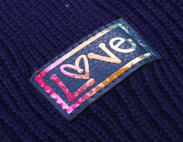 Шапочка детская для девочки Kraft+ 133 р.52-54 синий 