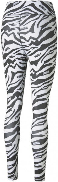 Лосини Puma Modern Sports 7 8 AOP Tights 85591002 р.M чорно-білий