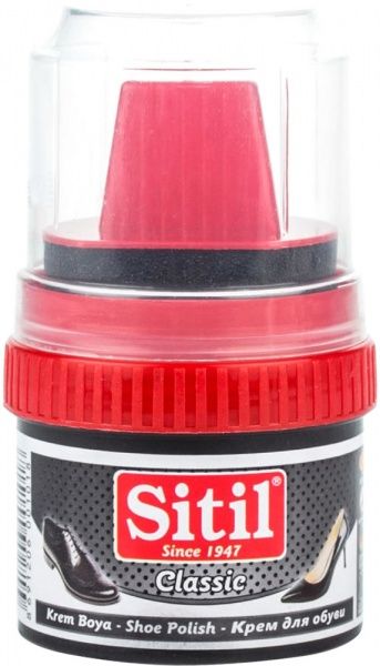 Крем для обуви Sitil Classic 60 мл черный