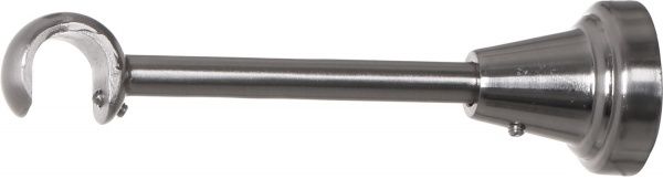 Карниз Gardinia Ally одинарний набірний d16 мм 240 см імітація сталі 