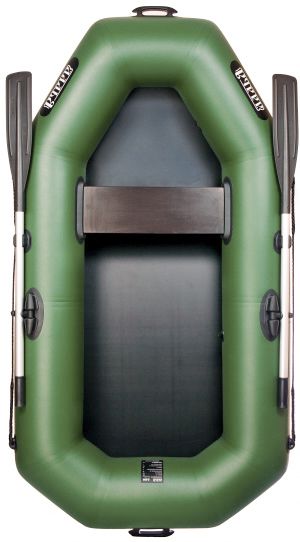 Човен надувний Ладья ЛТ-190УЕС зелений