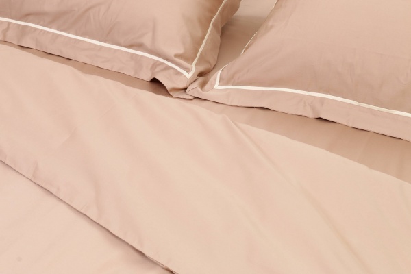 Комплект постельного белья Solid 2 бежевый La Nuit 