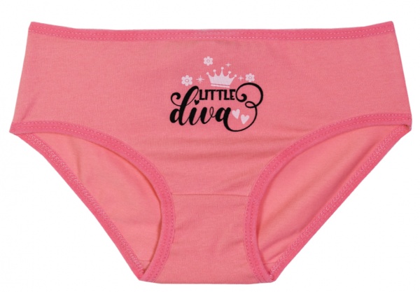 Труси для дівчаток KOSTA р.122–128 рожевий лососевий 2121-7 