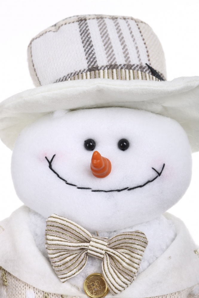 Декорация новогодняя Санта/Снеговик 28х65 см 2 ассортимент 65 см