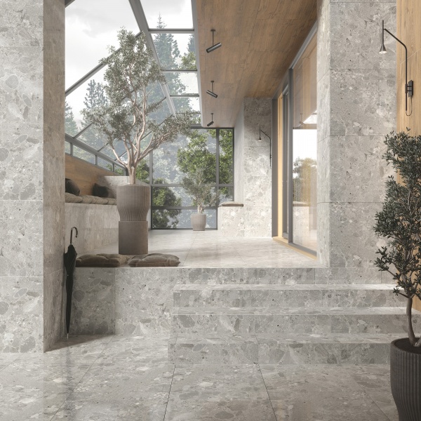 Плитка INTER GRES Camelot сірий темний 60x60 136 072/SL 