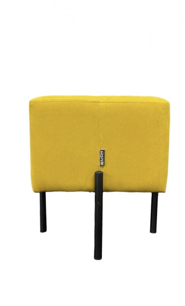 Пуф Lion Монте 410х390 мм желтый / черный 