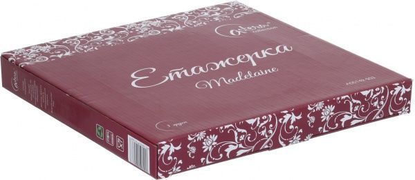 Фруктовниця 3-х ярусна Madelaine Color 26,5/23/19 см Astera 