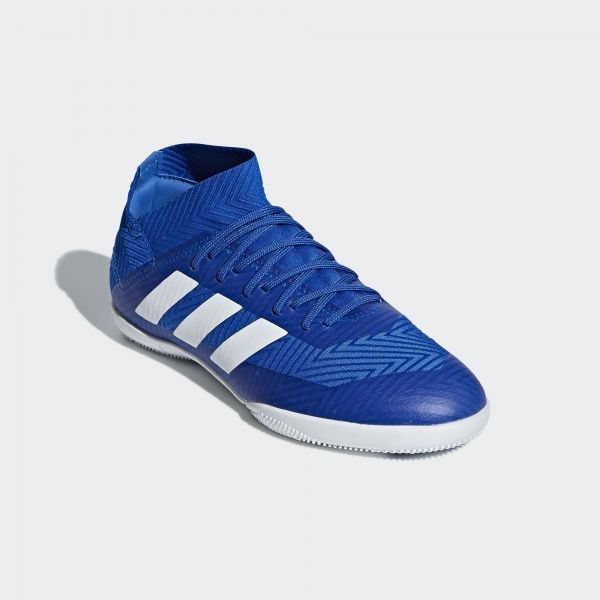 Бутсы Adidas NEMEZIZ TANGO 17.3 IN J DB2374 р. 31,5 синий