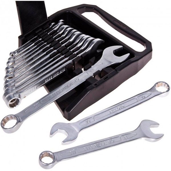 Набір ключів комбінованих Alloid посилених 15 шт. 6-22 мм НК-2061-15