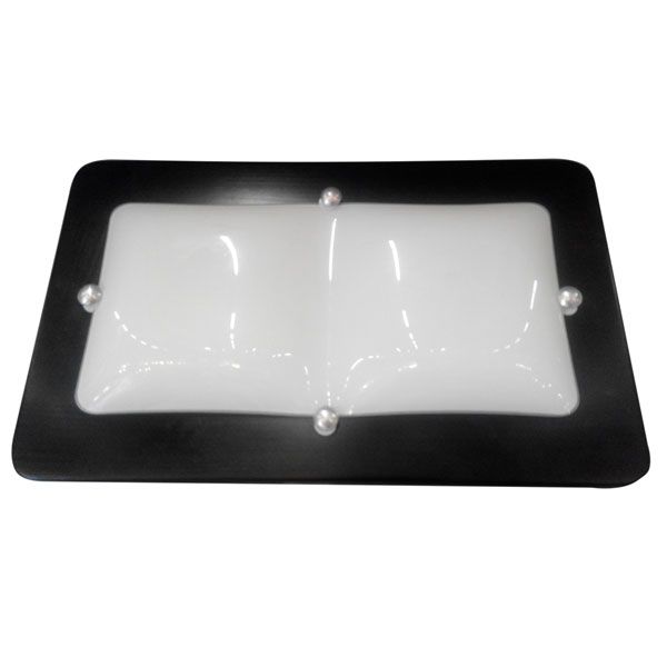 Светильник НББ 32222 485х295 мм венге