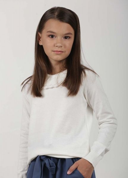 Джемпер для девочки Top Hat р.152 белый 21029 