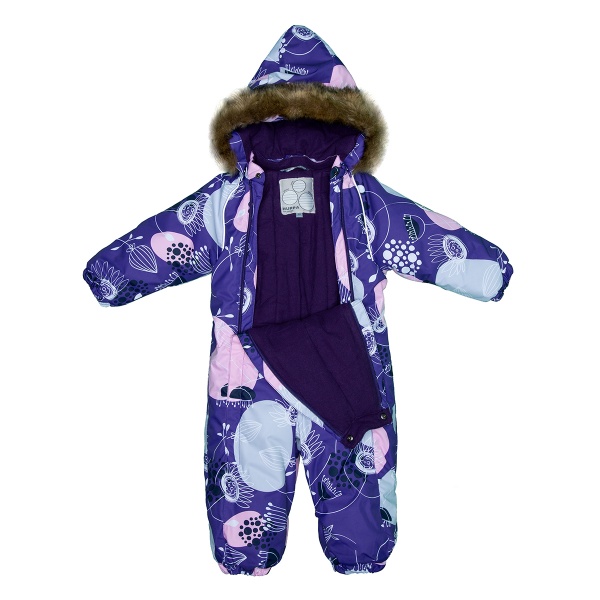 Комбінезон для хлопчика HUPPA Keira р.74 темно-ліловий 31920030-94153-074 