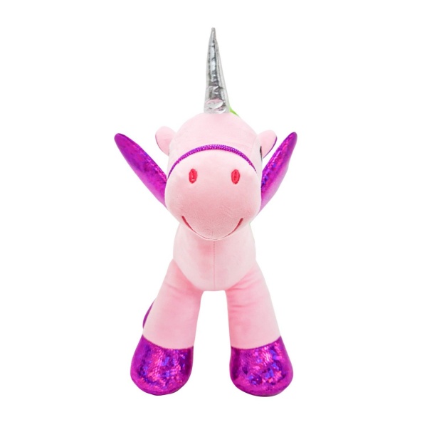 Мягкая игрушка WP Merchandise Единорог Lollipop 49 см розово-малиновый FWPUNILOLLI22PR49