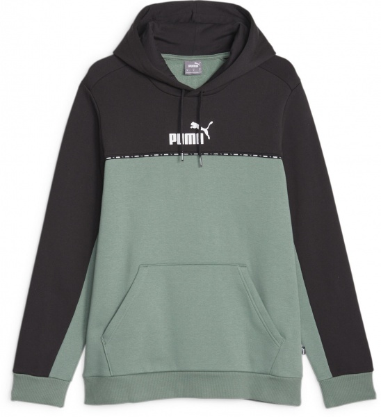 Джемпер Puma ESS BLOCK X TAPE HOODIE FL 67334244 р.M зелений