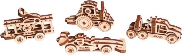 Игровой набор Ukrainian Gears 3D пазл Фиджет Транспорт