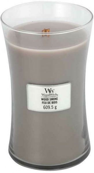 Свеча в стакане Large Wood smoke 609г Woodwick