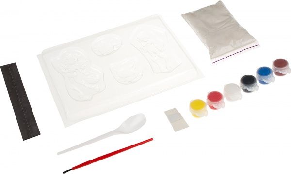 Набір для ліплення з гіпсу Лагуна Блю і Гулія Йєлпс  6 кольорів Monster High