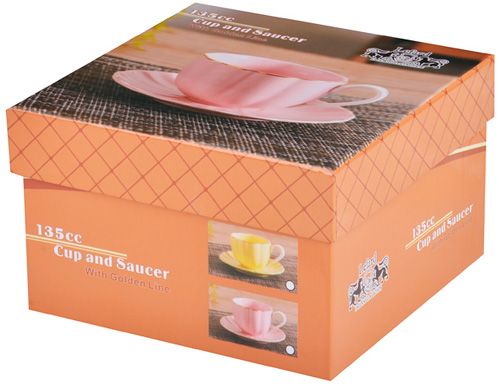 Чашка с блюдцем Yellow 135 мл 359-363 Lefard